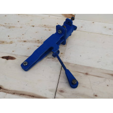 Зчіпка (зчіпний пристрій) для мотоблока з регулювальним гвинтом