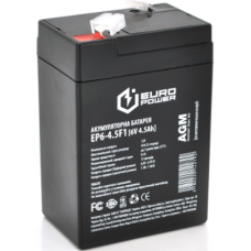 Акумуляторна батарея EUROPOWER AGM EP6-4.5F1 (14279) 
