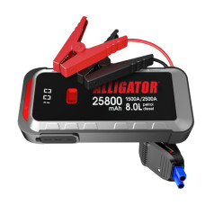 Пусковий пристрій Alligator Jump Starter JS847 1500A/2500A 25800mAh зі Smart-клемами