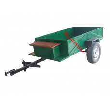 Причіп для мотоблока (посилений з барабанними гальмами) 1850 х 1200 х 380