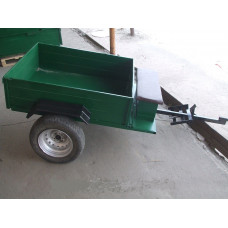 Причіп до мотоблока (1,1 х 1,45) посилений під жигулівську маточину