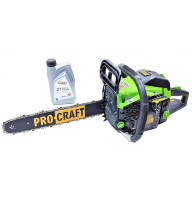 Бензопила Procraft GS-52P +Олива 1л