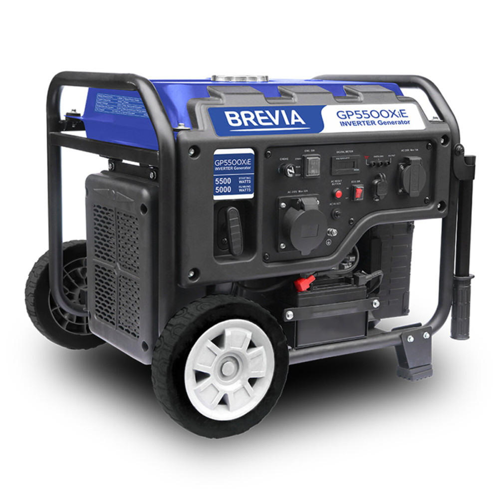 Генератор инверторный Brevia GP5500XiE 5.5кВт электростартер