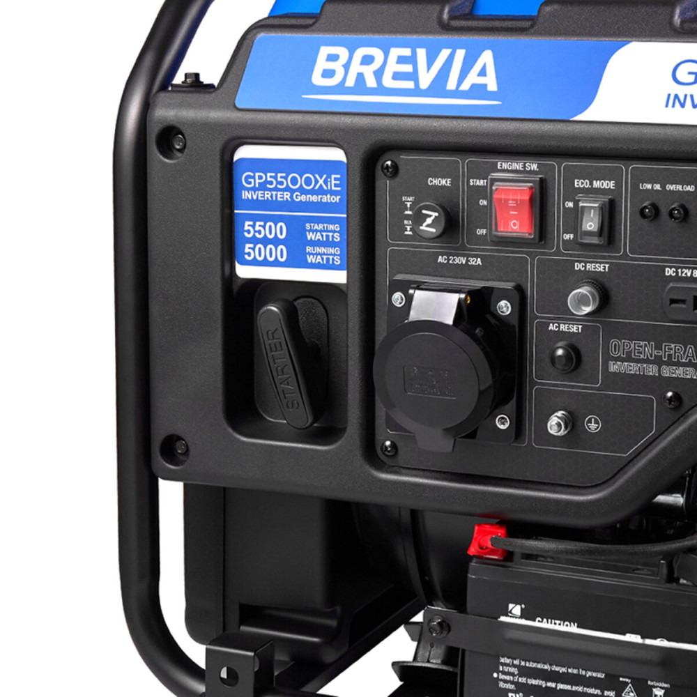 Генератор инверторный Brevia GP5500XiE 5.5кВт электростартер