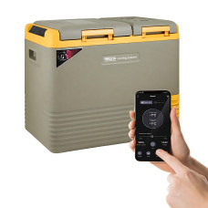 Холодильник автомобільний Brevia 40л (компресор LG) двокамерний 22565