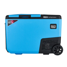 Холодильник автомобільний Brevia 38л 22335 (компресор LG, двукамерний)