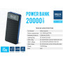Повербанк Brevia 20000mAh 45W Li-ion, LCD