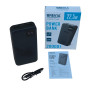 Повербанк (Power Bank) Brevia 20000mAh 22,5W, Li-Pol, LCD чорний