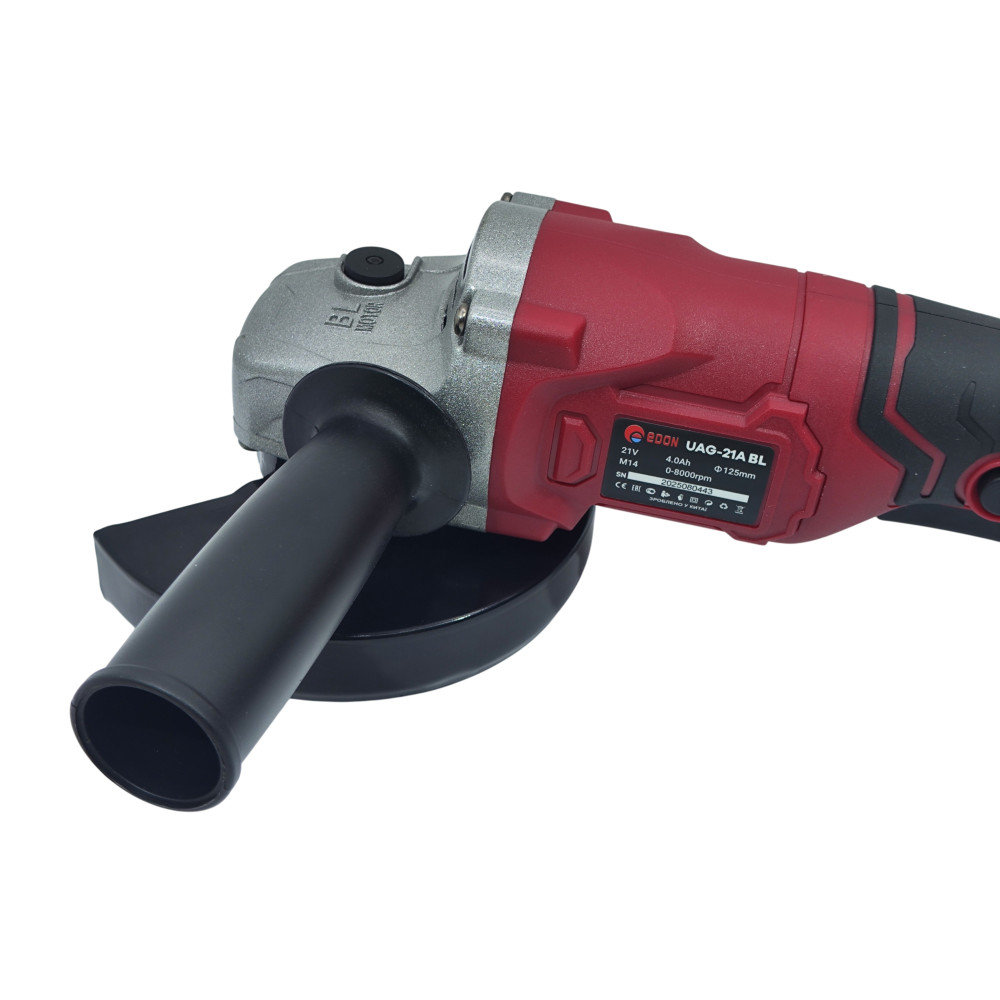Безщіткова акумуляторна болгарка Edon UAG-21A