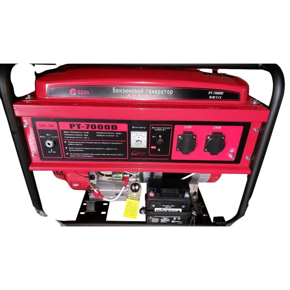 Бензиновый генератор Edon PT-7000D