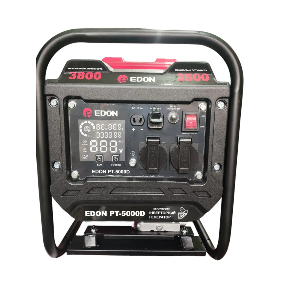 Генератор инверторный Edon PT 5000D 3.8кВт