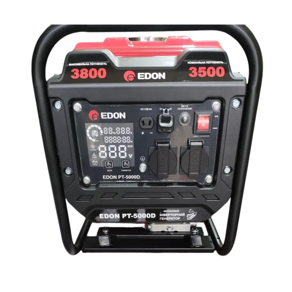 Генератор инверторный Edon PT 5000D 3.8кВт