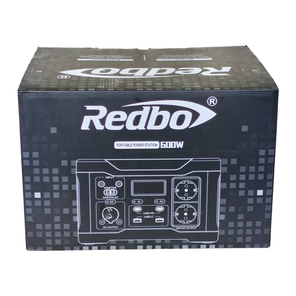 Зарядная станция Redbo MPS-600 Portable Power Station 600W 509.6Wh