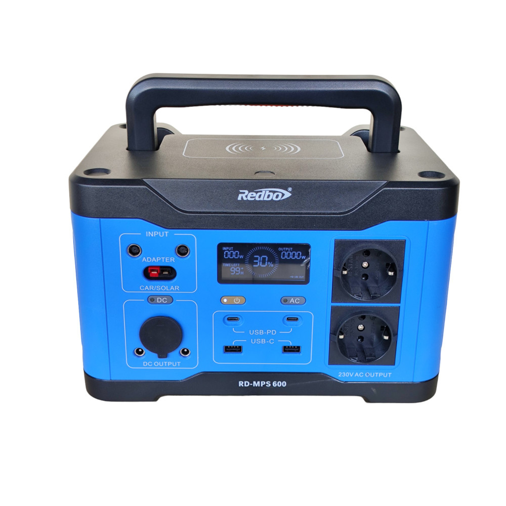 Зарядная станция Redbo MPS-600 Portable Power Station 600W 509.6Wh