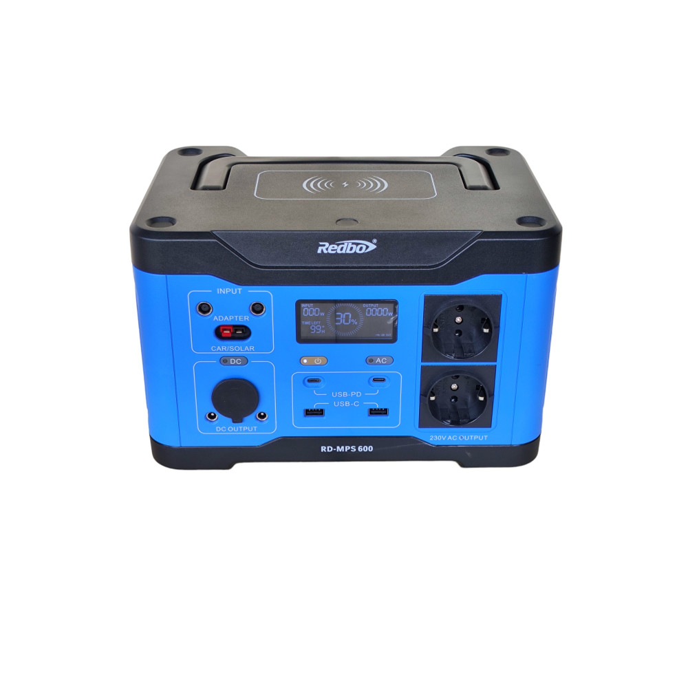 Зарядная станция Redbo MPS-600 Portable Power Station 600W 509.6Wh