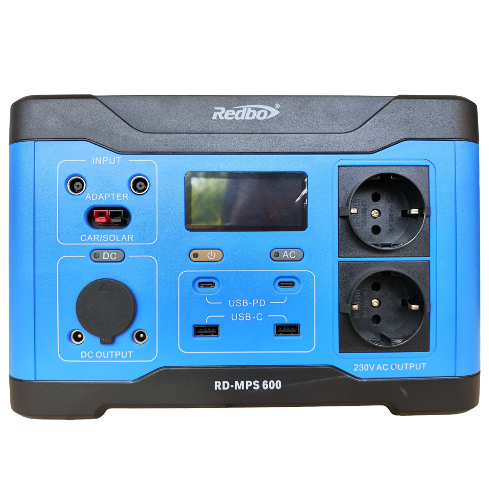 Зарядная станция Redbo MPS-600 Portable Power Station 600W 509.6Wh