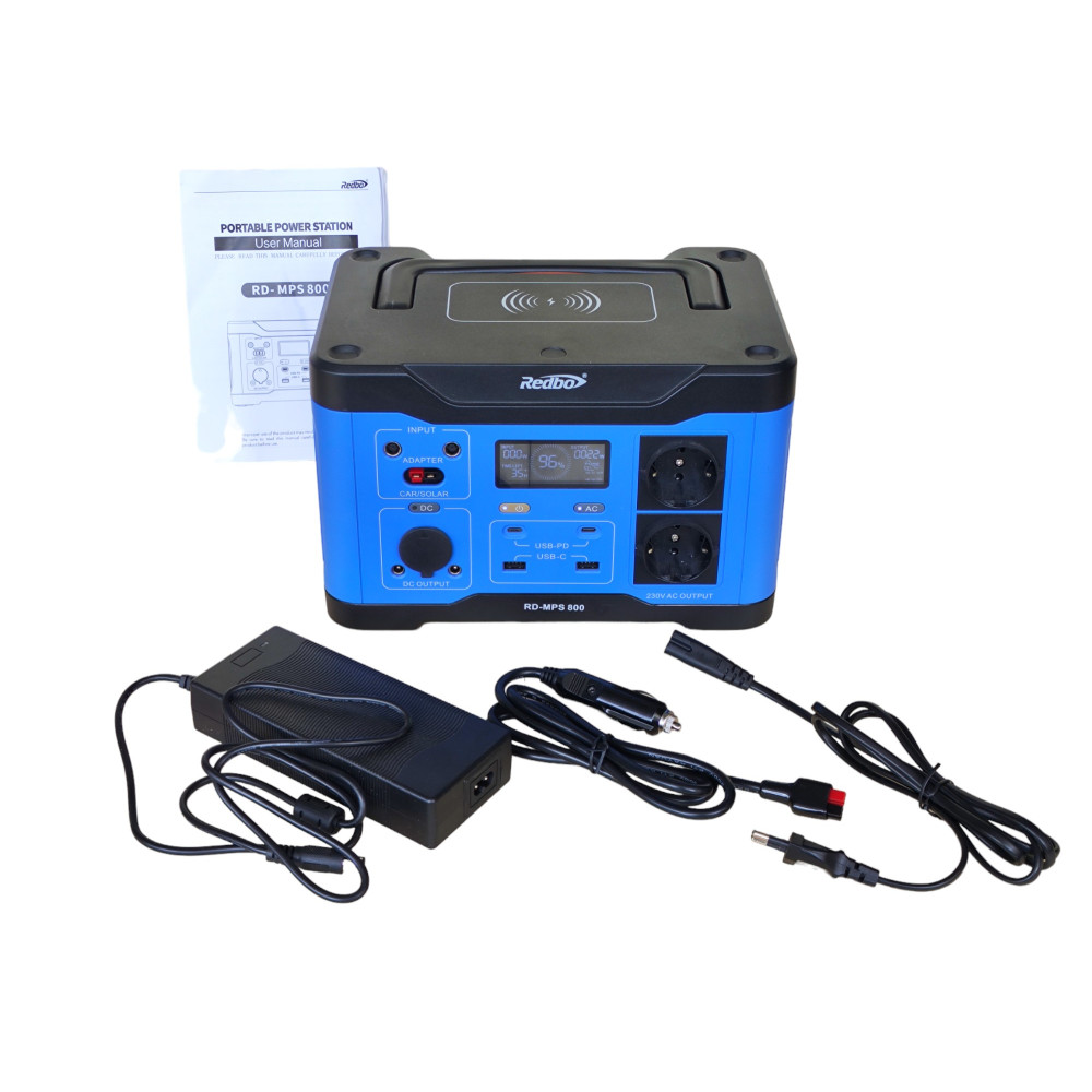 Зарядна станція Redbo MPS-800 Portable Power Station 800W 891.7Wh