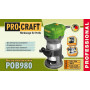 Фрезер Procraft POB-980 (Три сменных базы в комплекте)