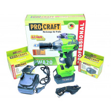 Гайковерт акумуляторний ProCraft PWA20/1