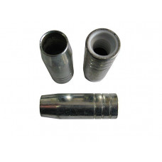 Газове сопло 18 мм нікельоване з різьбленням