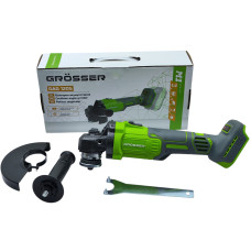 Кутова акумуляторна шліфувальна машина (болгарка) Grosser GAG 120S