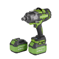 Акумуляторний гайковерт Grosser GTW 2102 кейс