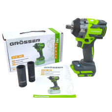 Акумуляторний гайковерт Grosser GTW 780 (без АКБ та ЗП)