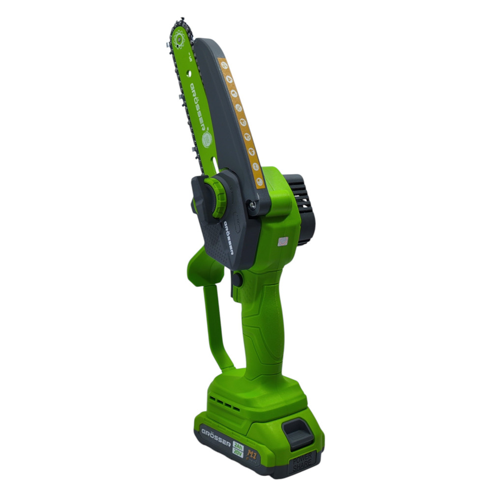 Аккумуляторная цепная пила Grosser GCS 601