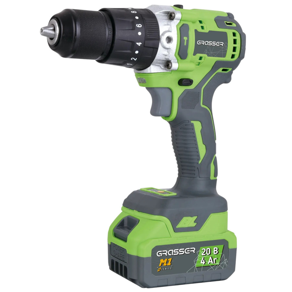 Шуруповерт аккумуляторный ударный Grosser GСD 65T