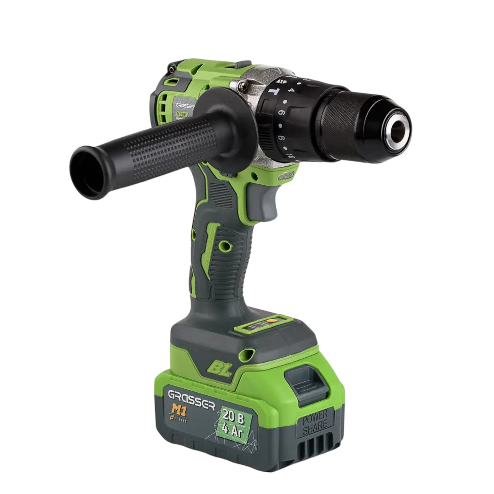Шуруповерт аккумуляторный ударный Grosser GСD 65T