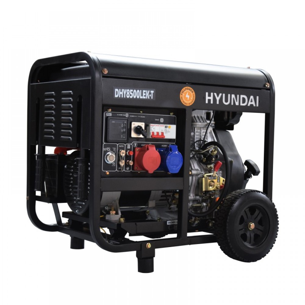 Дизельний генератор Hyundai DHY 8500LEK-T 6,0кВт +ATS