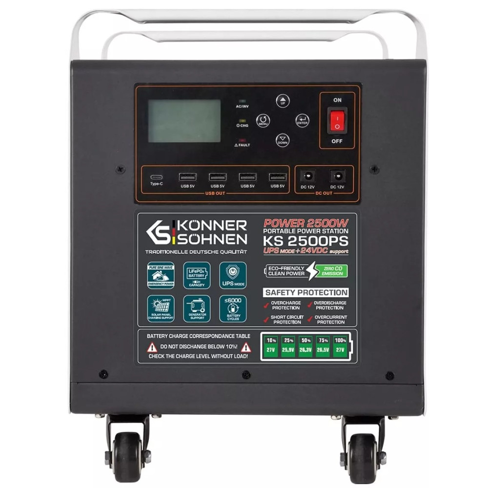 Зарядная станция Konner&Sohnen KS 2500PS