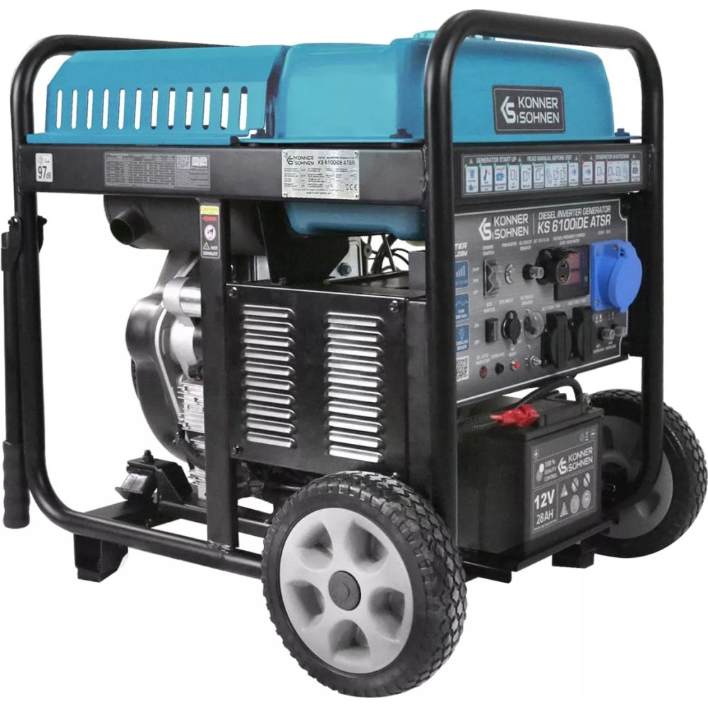 Дизельний інверторний генератор Könner&Söhnen KS 6100iDЕ ATSR
