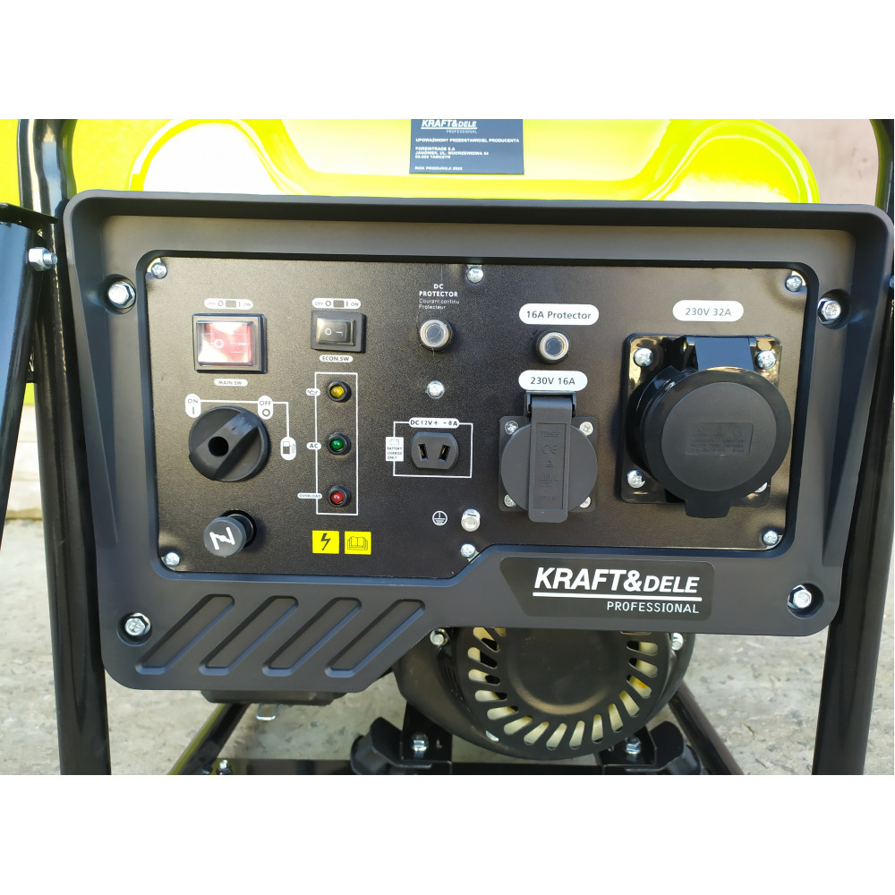 Генератор інверторний Kraft&Dele KD184 6,0кВт