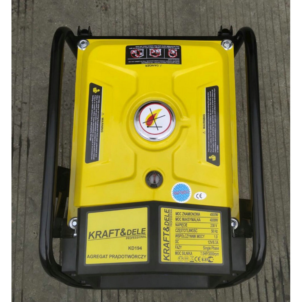 Генератор инверторный Kraft&Dele KD194 4,8кВт