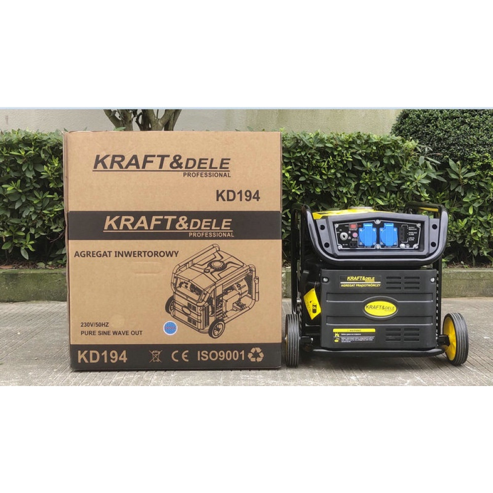Генератор инверторный Kraft&Dele KD194 4,8кВт