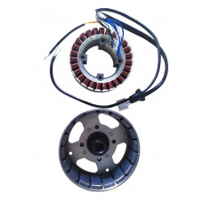 Статор із магнітами для інверторного генератора Kraft&Dele KD134 3,0кВт