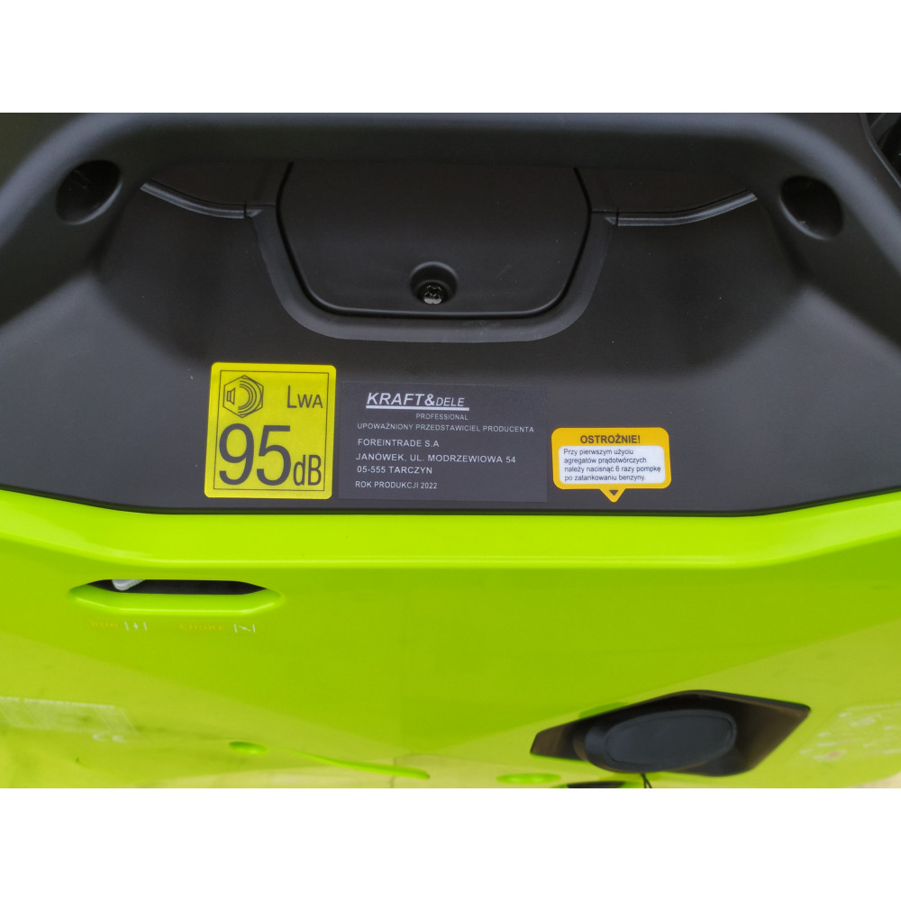 Бензиновий інверторний генератор Kraft&Dele KD684 2.1кВт