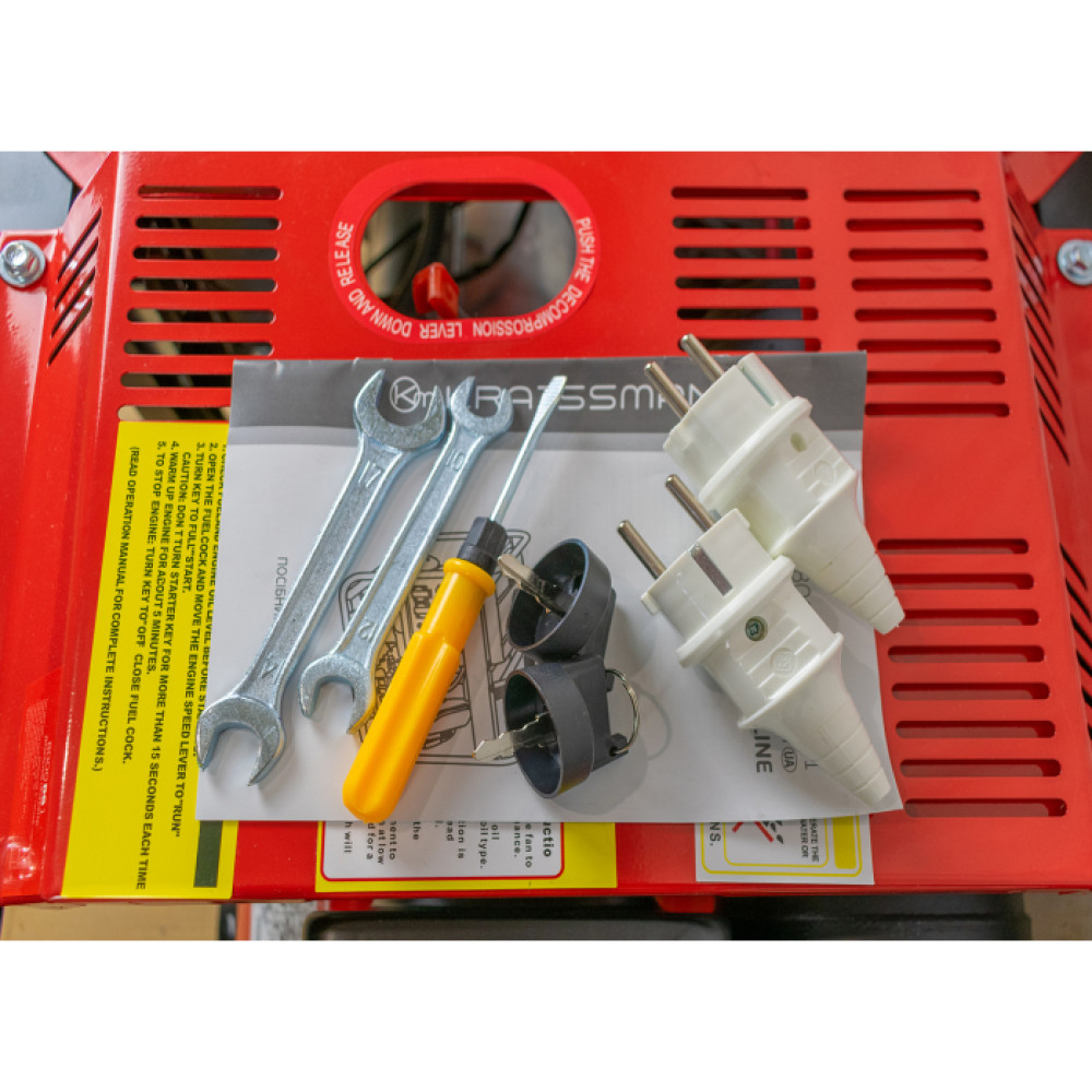 Дизельний генератор Kraissmann 10000 DG 1 RED ENERGY LINE 220 В