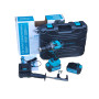 Шуруповерт акумуляторний KRAISSMANN 4135 E-ABS-BL 20/2 MP ударний
