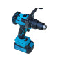 Шуруповерт акумуляторний KRAISSMANN 4135 E-ABS-BL 20/2 MP ударний
