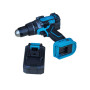 Шуруповерт акумуляторний KRAISSMANN 4135 E-ABS-BL 20/2 MP ударний