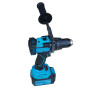 Шуруповерт акумуляторний KRAISSMANN 4135 E-ABS-BL 20/2 MP ударний