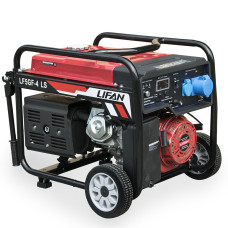 Генератор газ/бензин LIFAN LF5GF-4LS 5,5кВт з електрозапуском Генератор газ/бензин LIFAN LF5GF-4LS 5,5кВт з електрозапуском