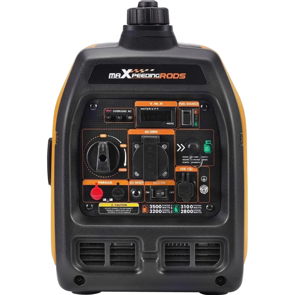 Инверторный газобензиновый генератор MaXpeedingRods MXR3800DF