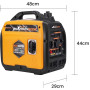 Инверторный газобензиновый генератор MaXpeedingRods MXR3800DF