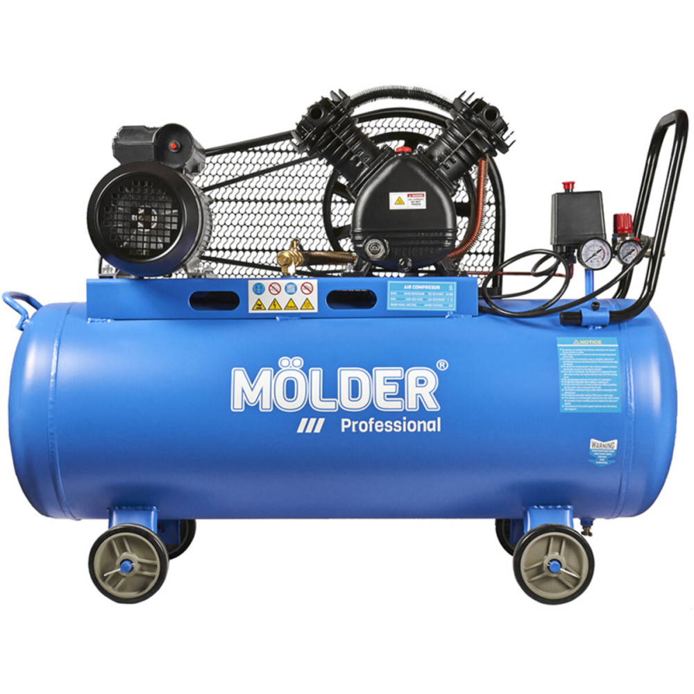 Компрессор воздушный Molder MA31000 с ресивером 100л, 336л/мин, 2200Вт