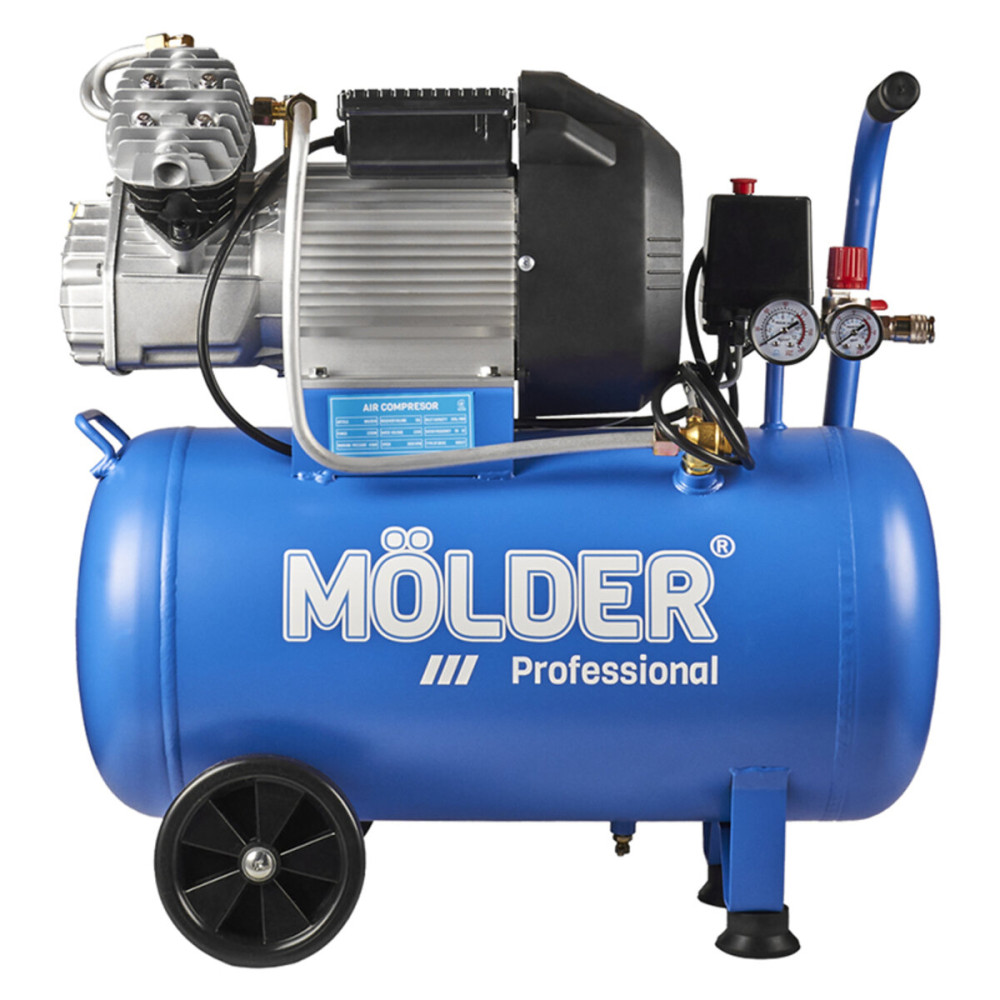 Компрессор воздушный Molder MA31510 с ресивером 50л, 356л/мин, 2200Вт