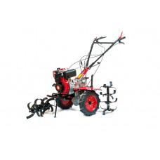 Мотоблок Weima WM1100B-6 KM DIFF (КМ РУЧКИ, 4+2 ШВИДКОСТІ, ДИЗЕЛЬ 9,5 к.с., РОЗБЛАКУВАННЯ, КОЛЕСА 4,00-10)