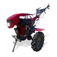 Мотоблок Weima WM1100BE-6 КМ DIFF PRESTIGE (КМ ручки, дизель 9,5 к.с., ел. стартер, капот, фари, розблокування півосей)